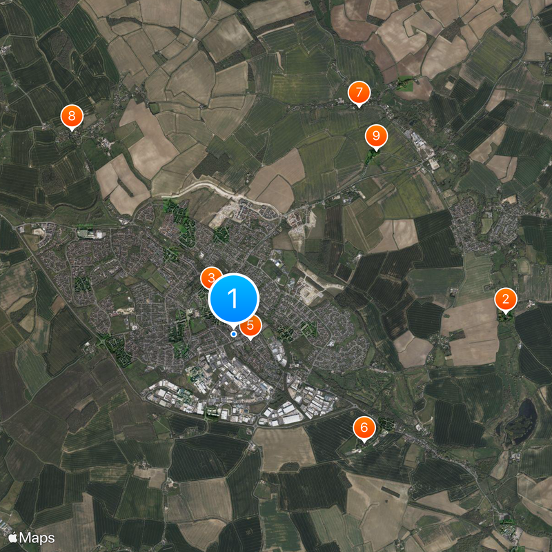 Haverhill Map