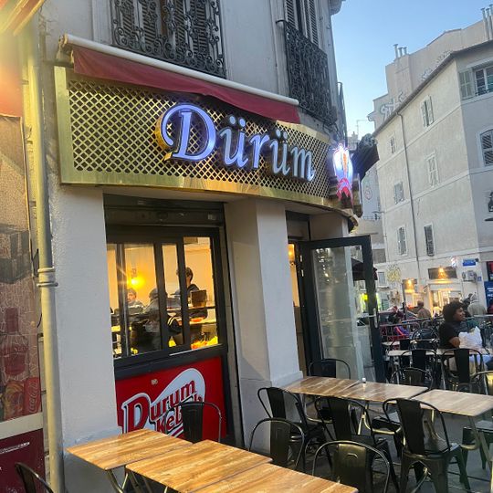 Durum kebab centre Marseille