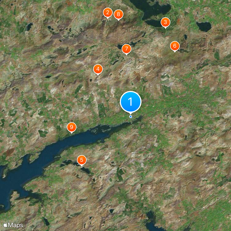 Kenmare Map