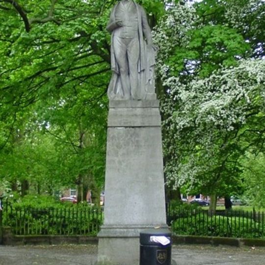 Statue of Sir Robert Peel Opposite Cross Street