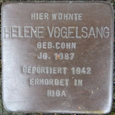 Stolperstein en memoria de Helene Vogelsang