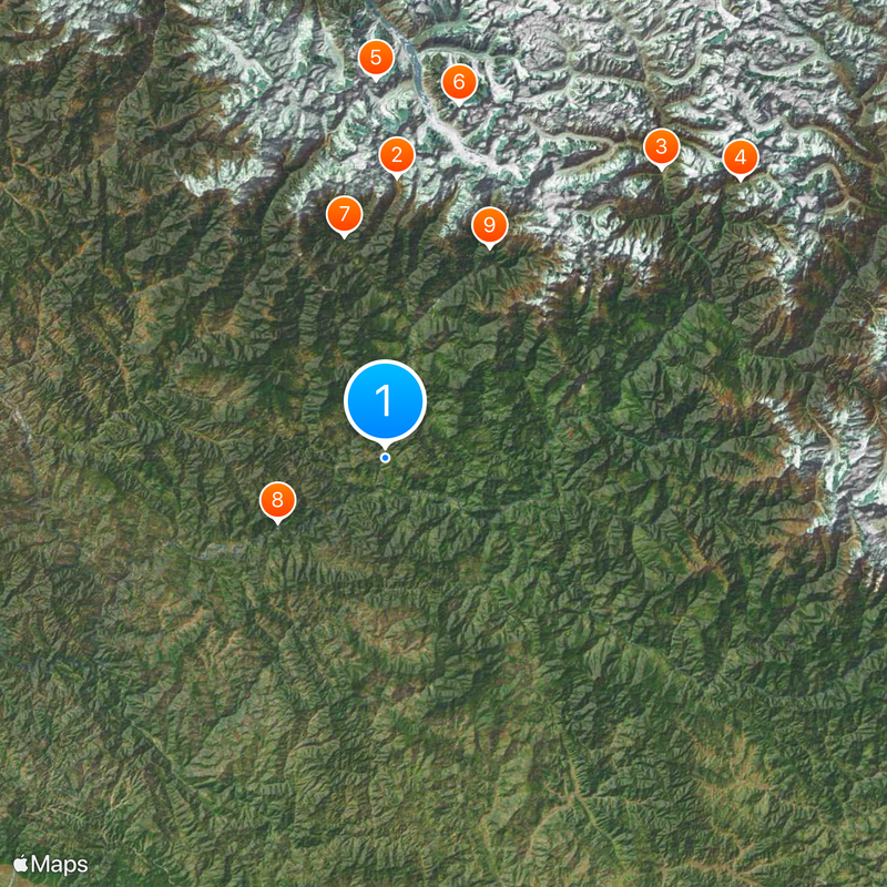 Chopta Map