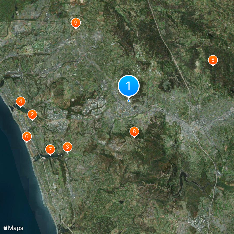 Palomar College Map