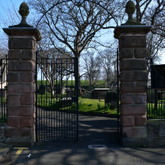 Gatepiers At The Church Of Holy Trinity