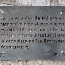 Placa al Movimiento Estudiantil