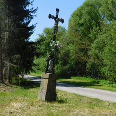 Kříž na západním okraji Hrádku