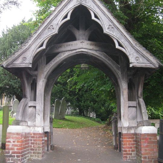 Lych Gate To Parish Church Of St Mary