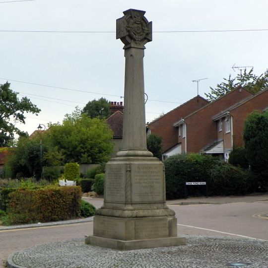 Shenley War Memorial, Hertfordshire