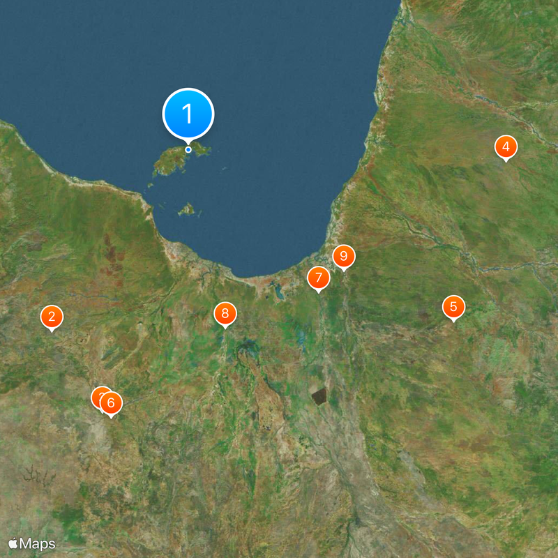 Mornington Island Map