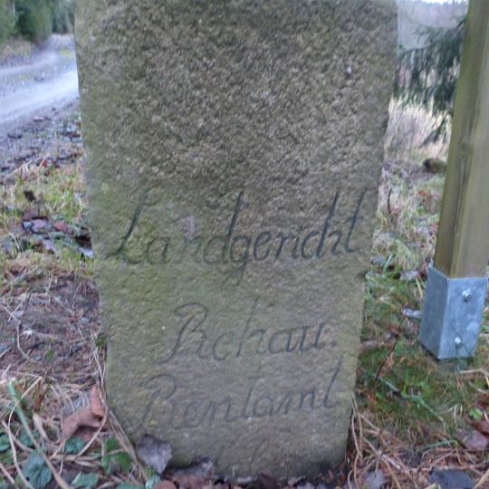 Grenzstein, sogenannter Rentamtstein