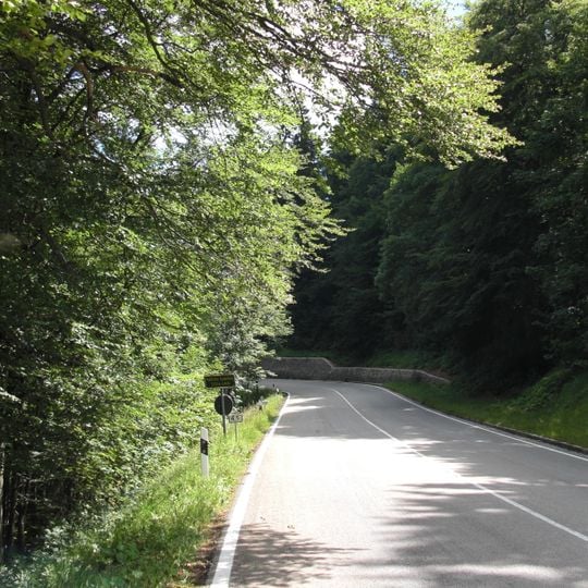 Sudelfeld hill Pass road