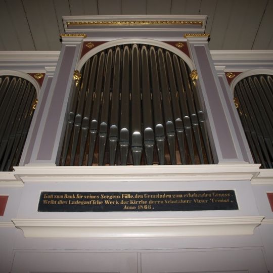 Orgel der Dorfkirche Biederitz
