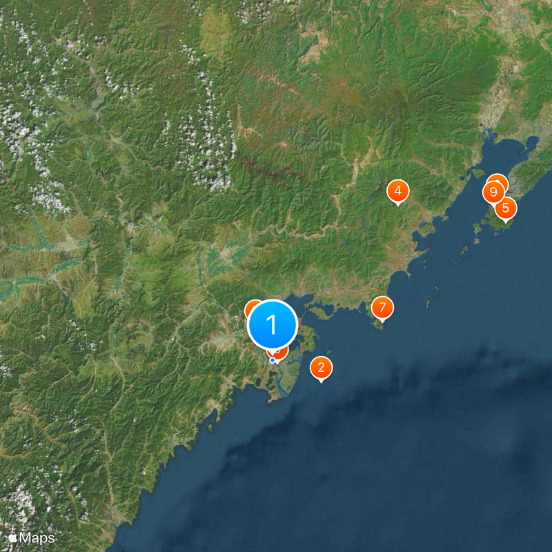 North Korea–Russia border Map