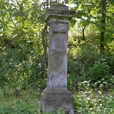 Pedestal of the cross south of Drahobuz