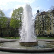 Fountain at Viktoria-Luise-Platz