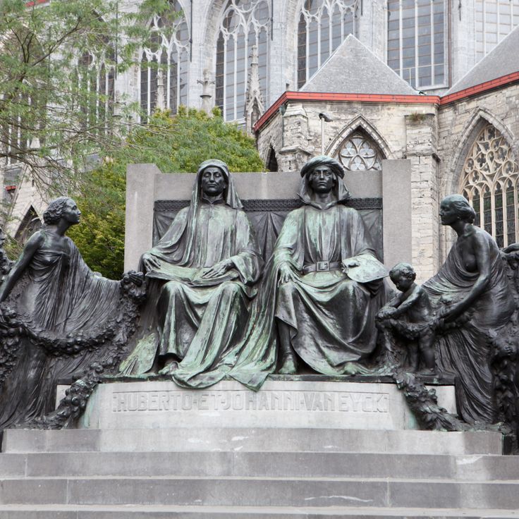 Monument ter ere van de gebroeders Van Eyck