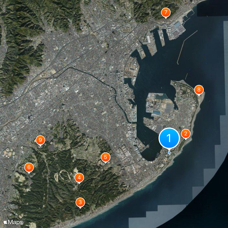 Tokai University Shoyo High School Map