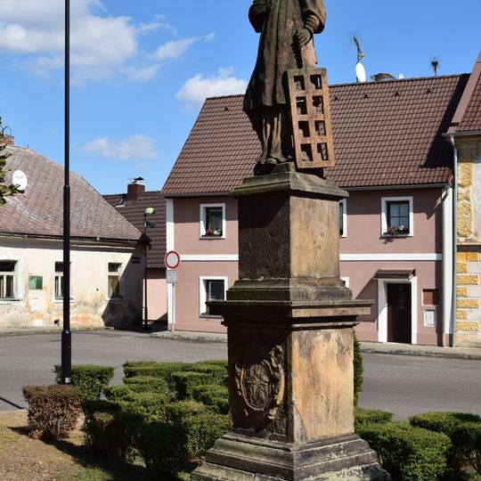 Statue of Saint Lawrence in Mašťov