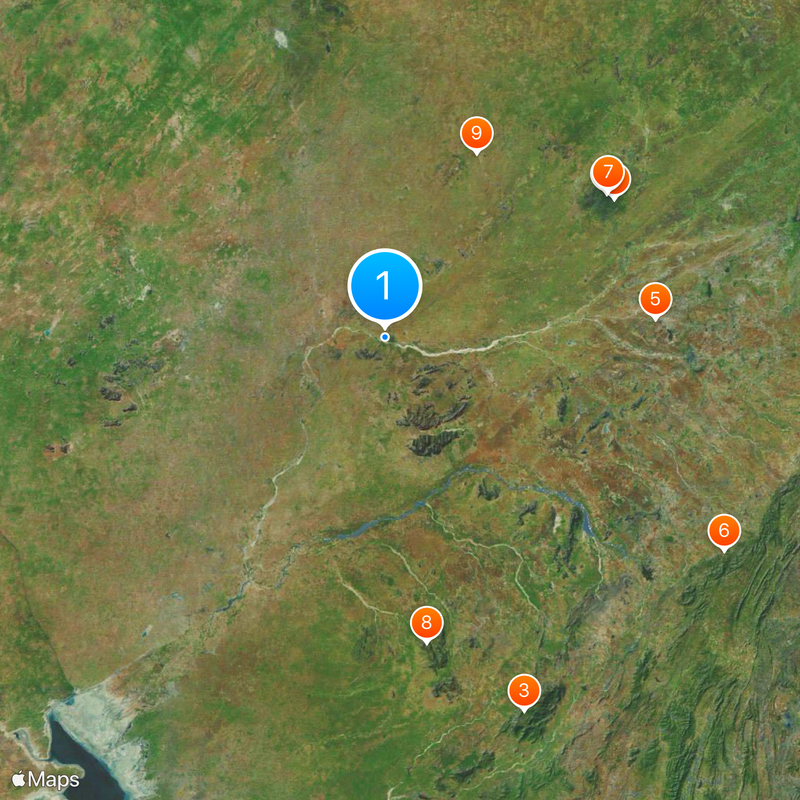 Nakoda Map