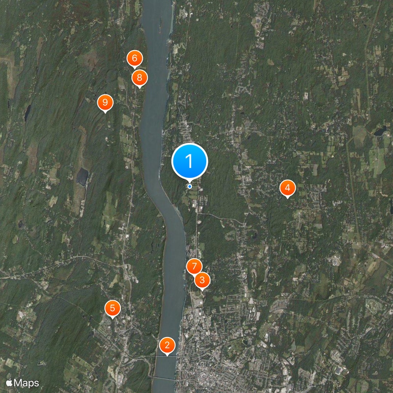 Franklin D. Roosevelt Presidential Library and Museum Map