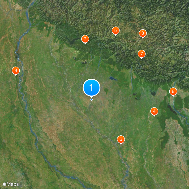 Mohammad Ali Jauhar University Map
