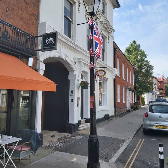 Lamp Post Before Number 7