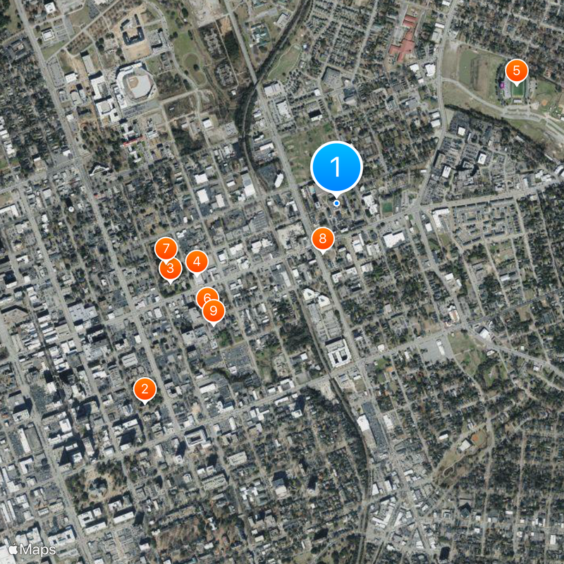 Benedict College Map