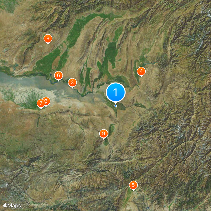 Kunduz Map