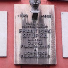 František Stupka plaque