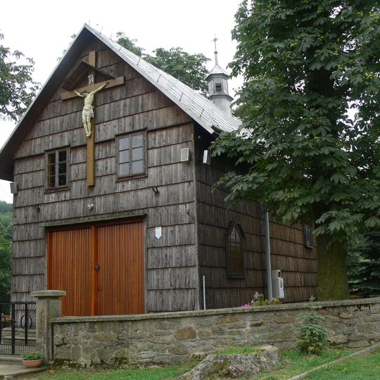 Kościół św. Krzyża, Ogrodowa 12 w Klimkówce