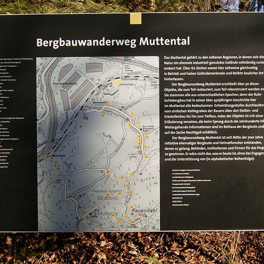 Mining hiking trail Muttental