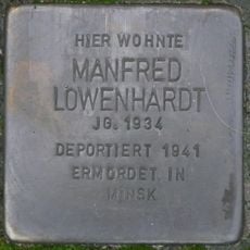 Stolperstein en memoria de Manfred Löwenhardt