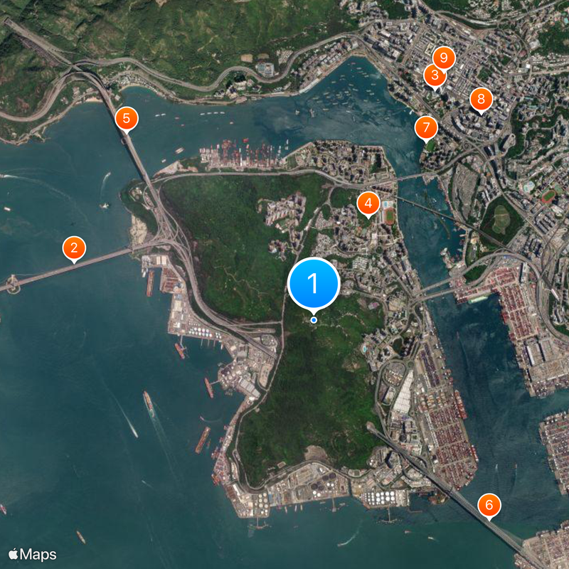 Tsing Yi Map