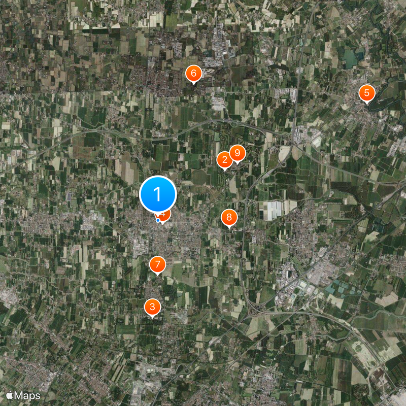 Mogliano Veneto Mapa