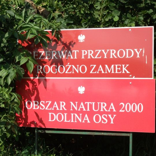 Nature reserve Rogoźno Zamek