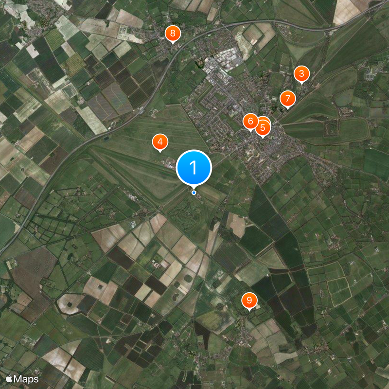 Newmarket Racecourse Map
