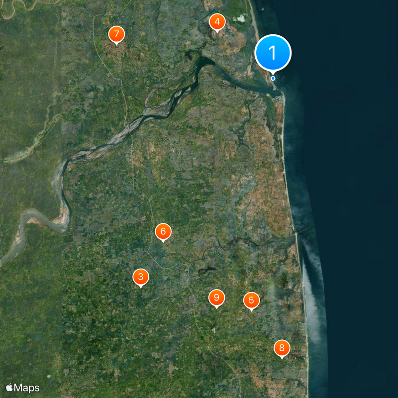Kaveri Map