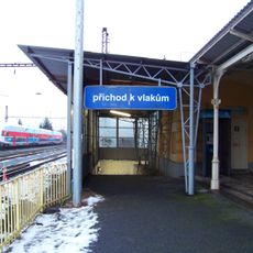 Podchod v železniční stanici Dobřichovice