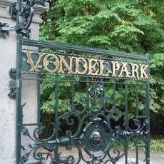 Entrance gate to the Vondelpark