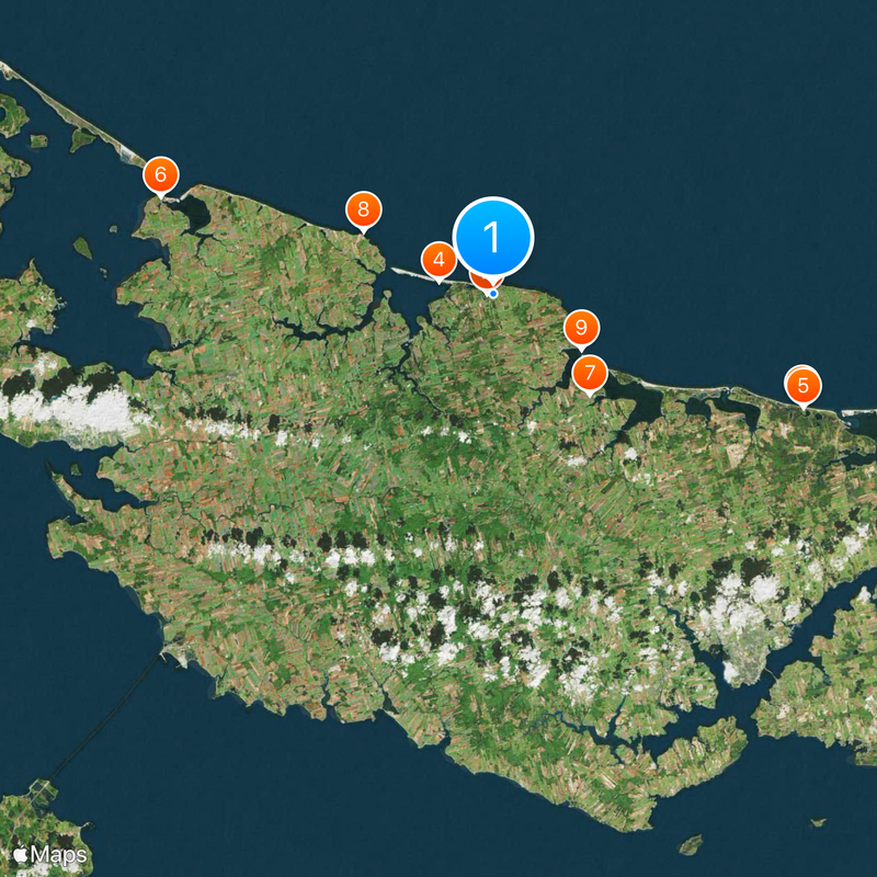 Cavendish Map