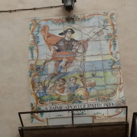 Ceramic panel of Saint James the Great