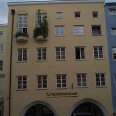 Fassaden eines Doppelhauses