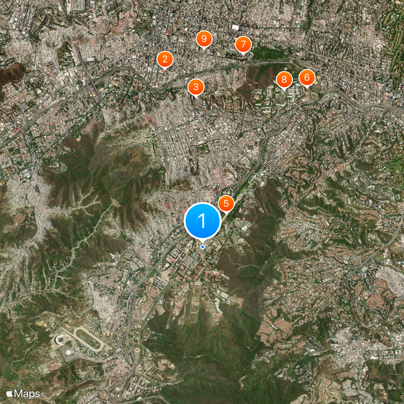 Military Academy of the Bolivarian Army Map