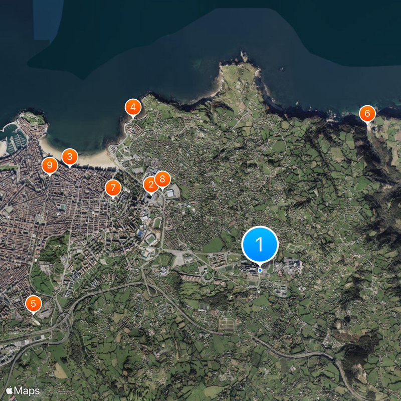 Universidad Laboral de Gijón Map