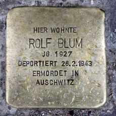 Stolperstein für Rolf Blum