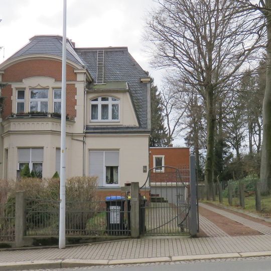 Villa mit Garten und Einfriedung Oberfrohnaer Straße 29