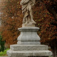 Socha svatého Dismy v Březnici na mostě