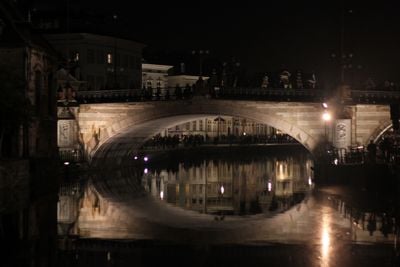 At night 0