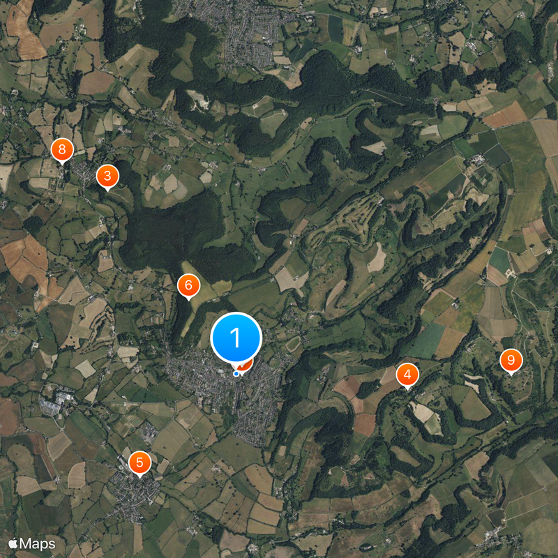 Wotton-under-Edge Carte