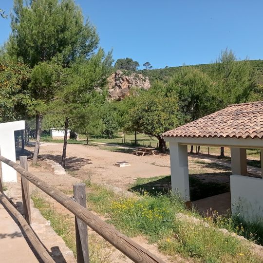 Zona de acampada libre de la Cueva de las Palomas